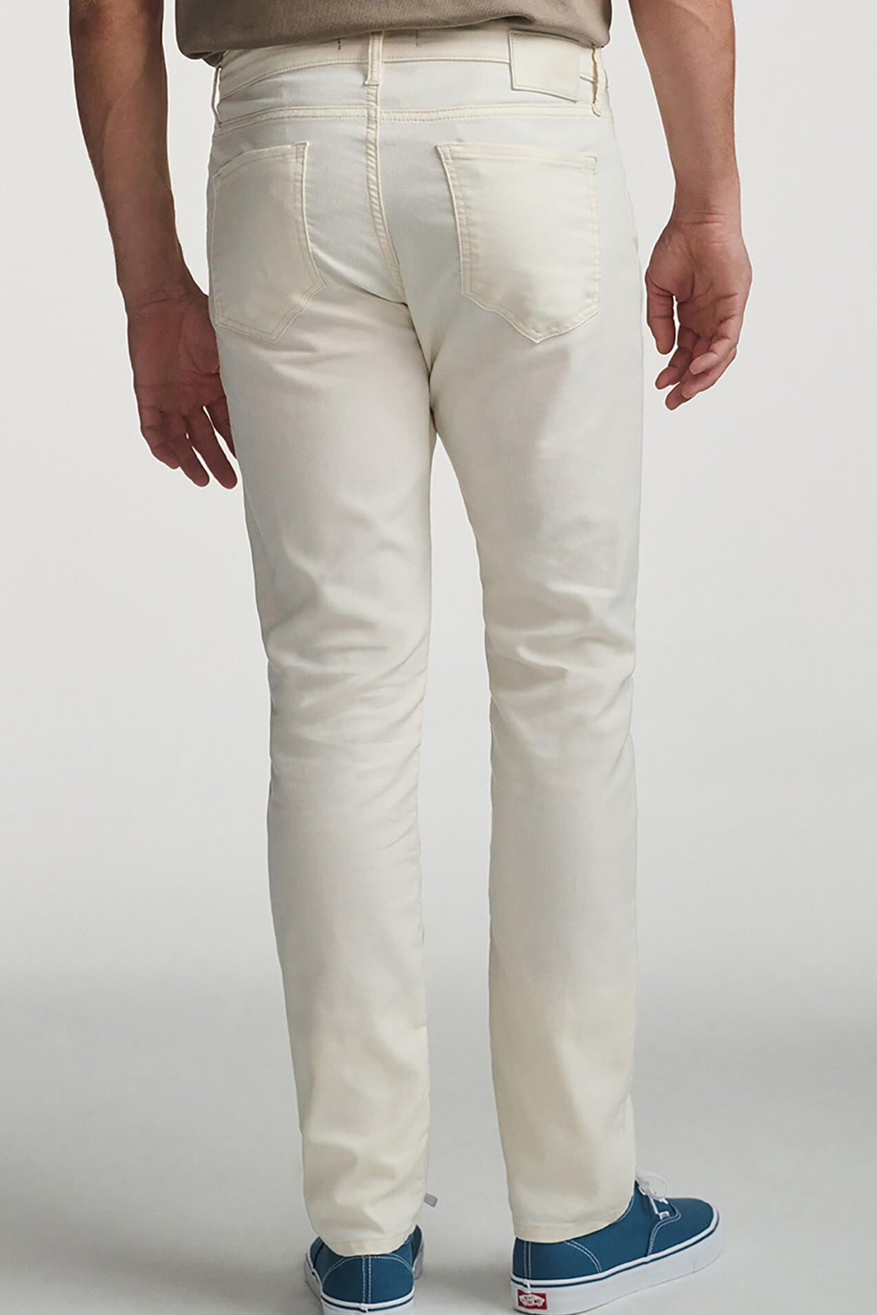 Mavi Jeans Jake linen slim leg in off white