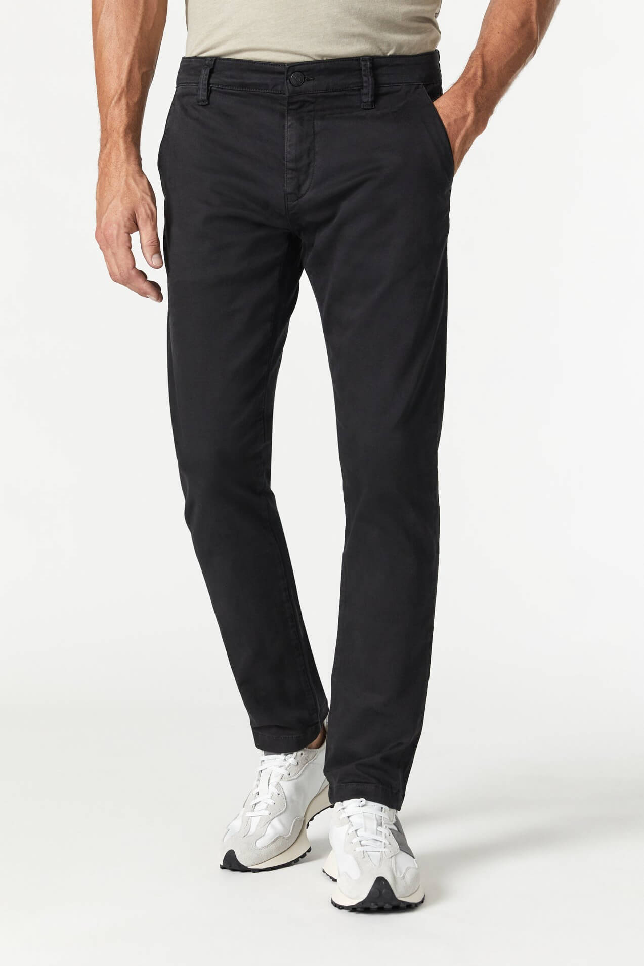 Mavi Jeans Johnny slim in black twill