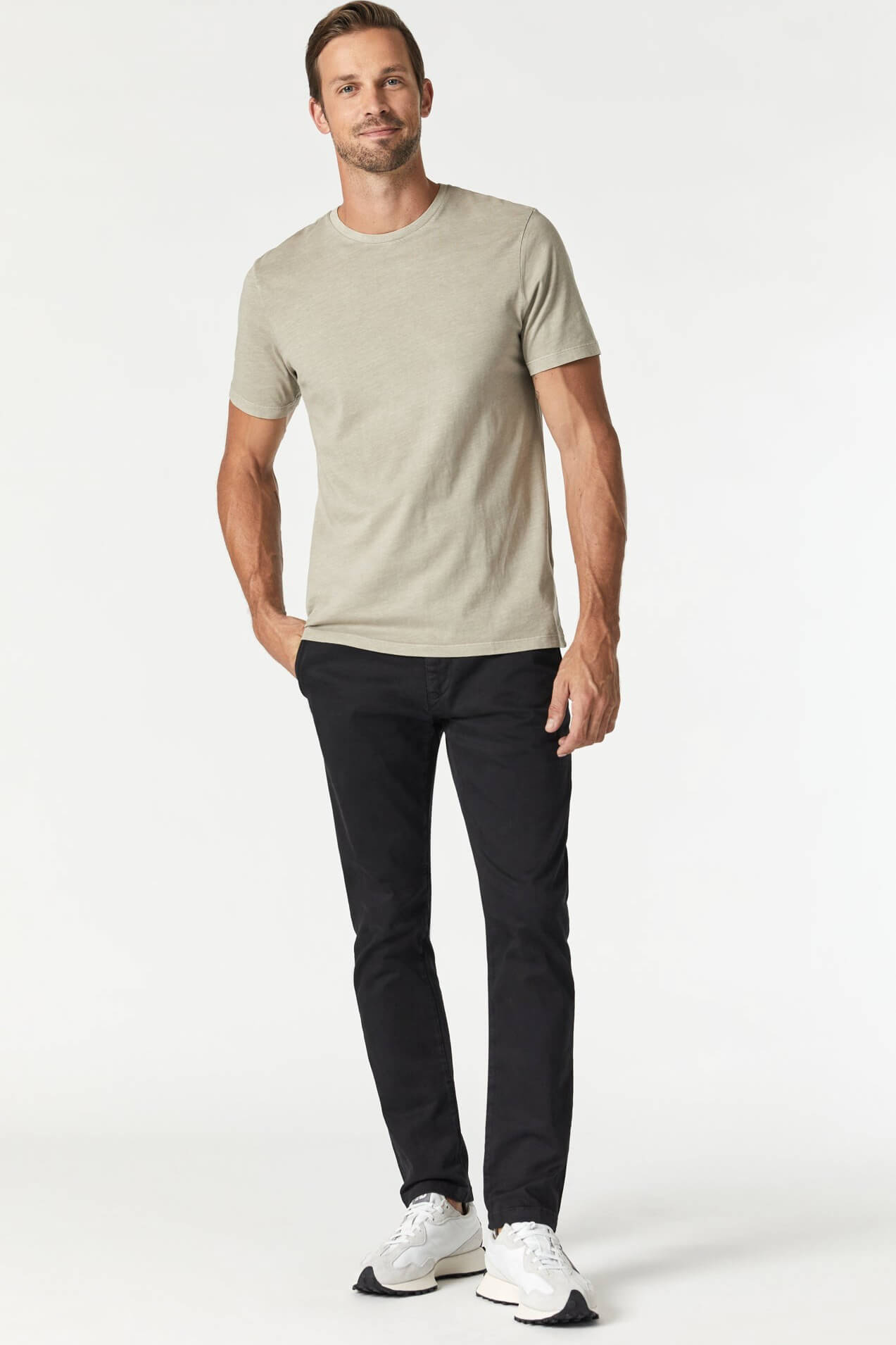 Mavi Jeans Johnny slim in black twill