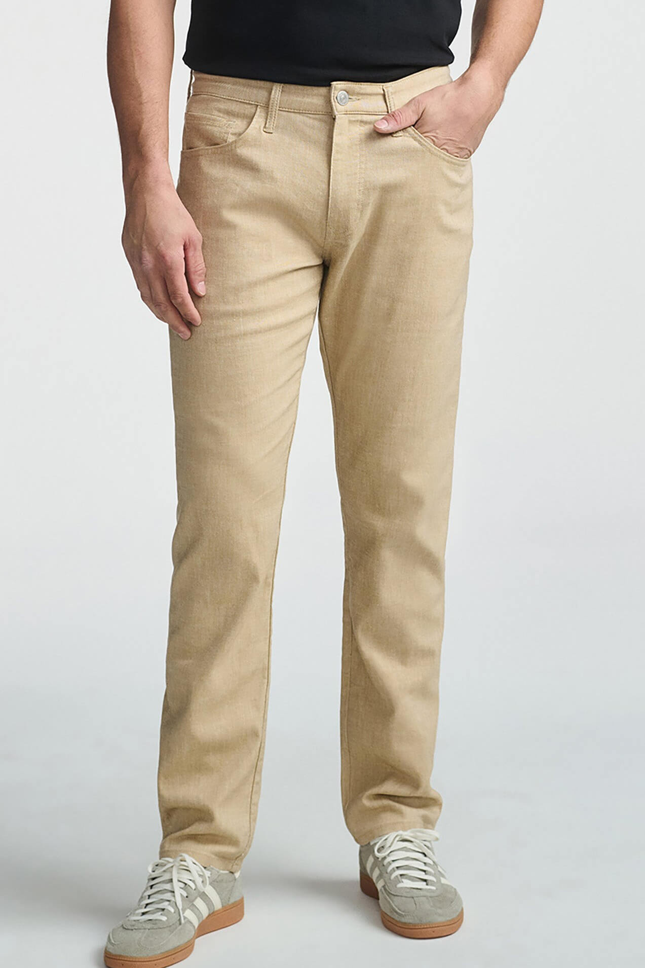 Mavi Jeans Marcus slim straight in beige linen