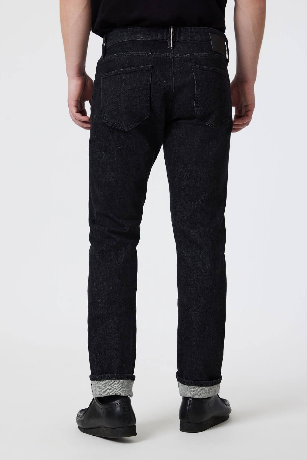 Mavi Jeans Marcus slim straight leg in black selvedge