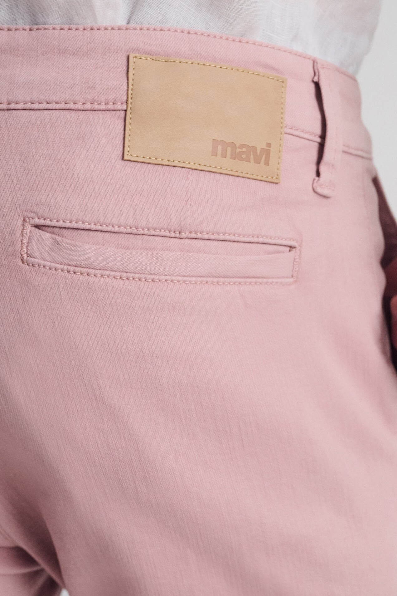 Mavi Jeans milton slim leg in woodrose luxe