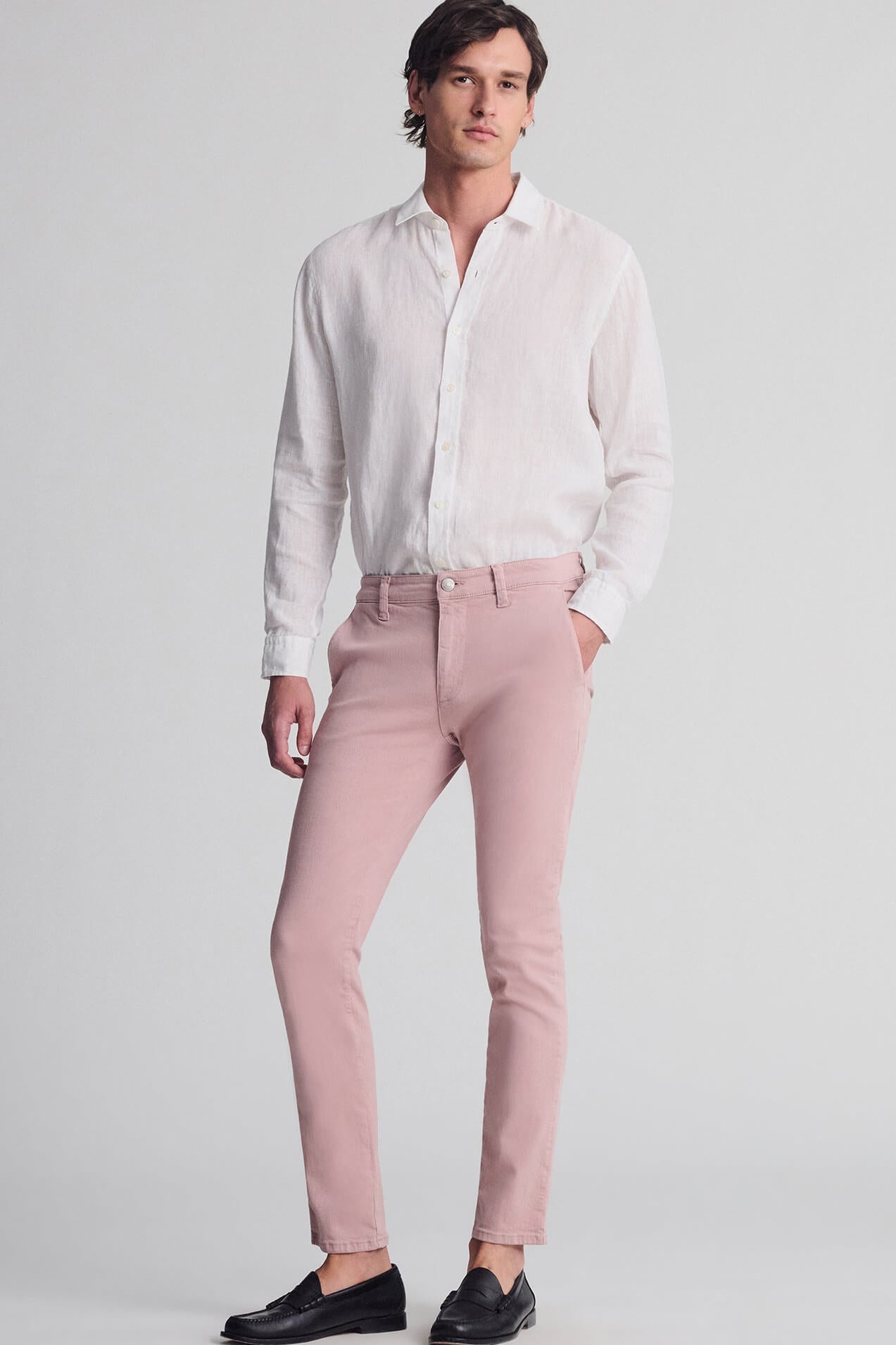 Mavi Jeans milton slim leg in woodrose luxe