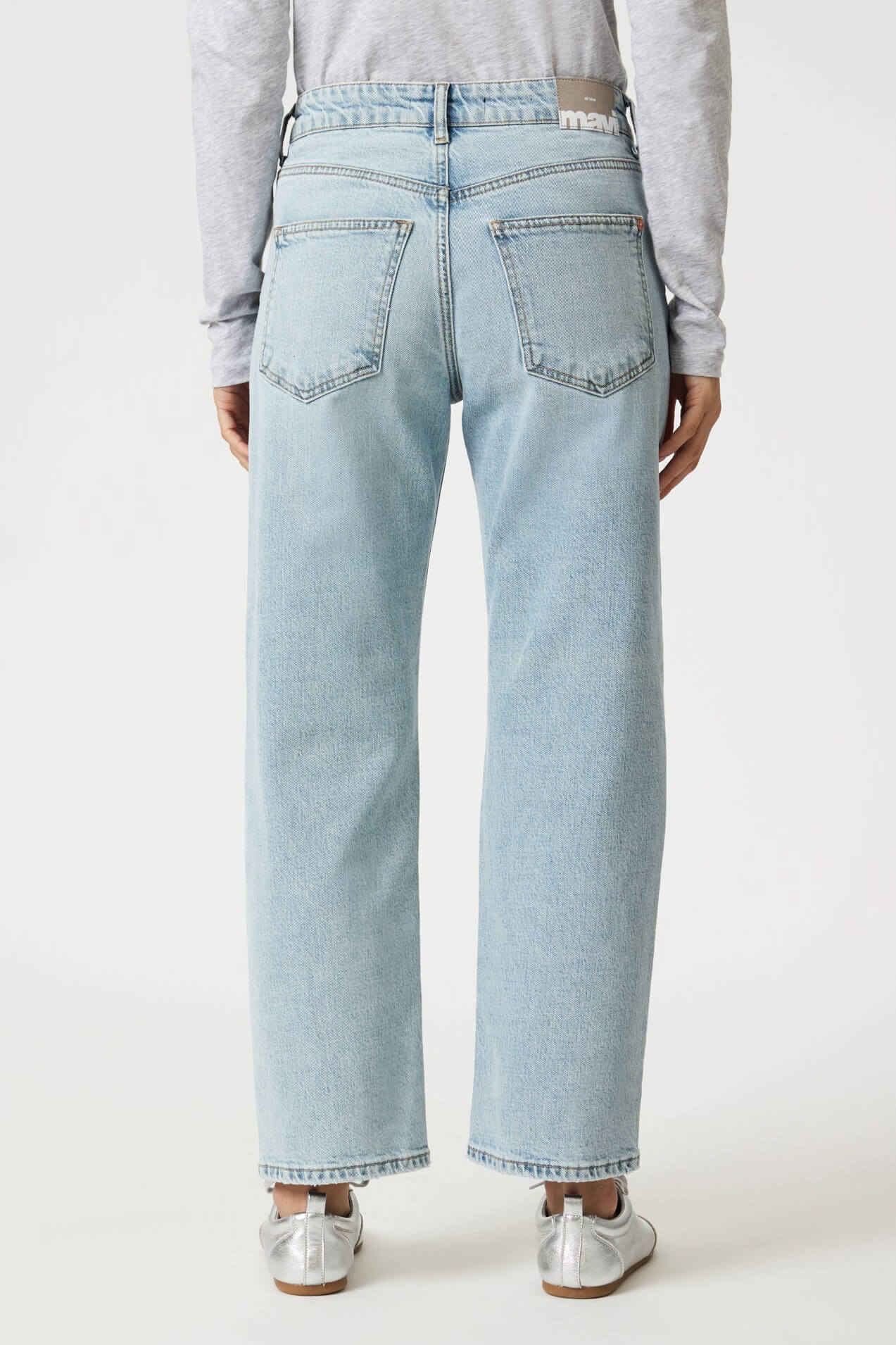 Mavi Jeans Savanah straight leg in bleached classic blue