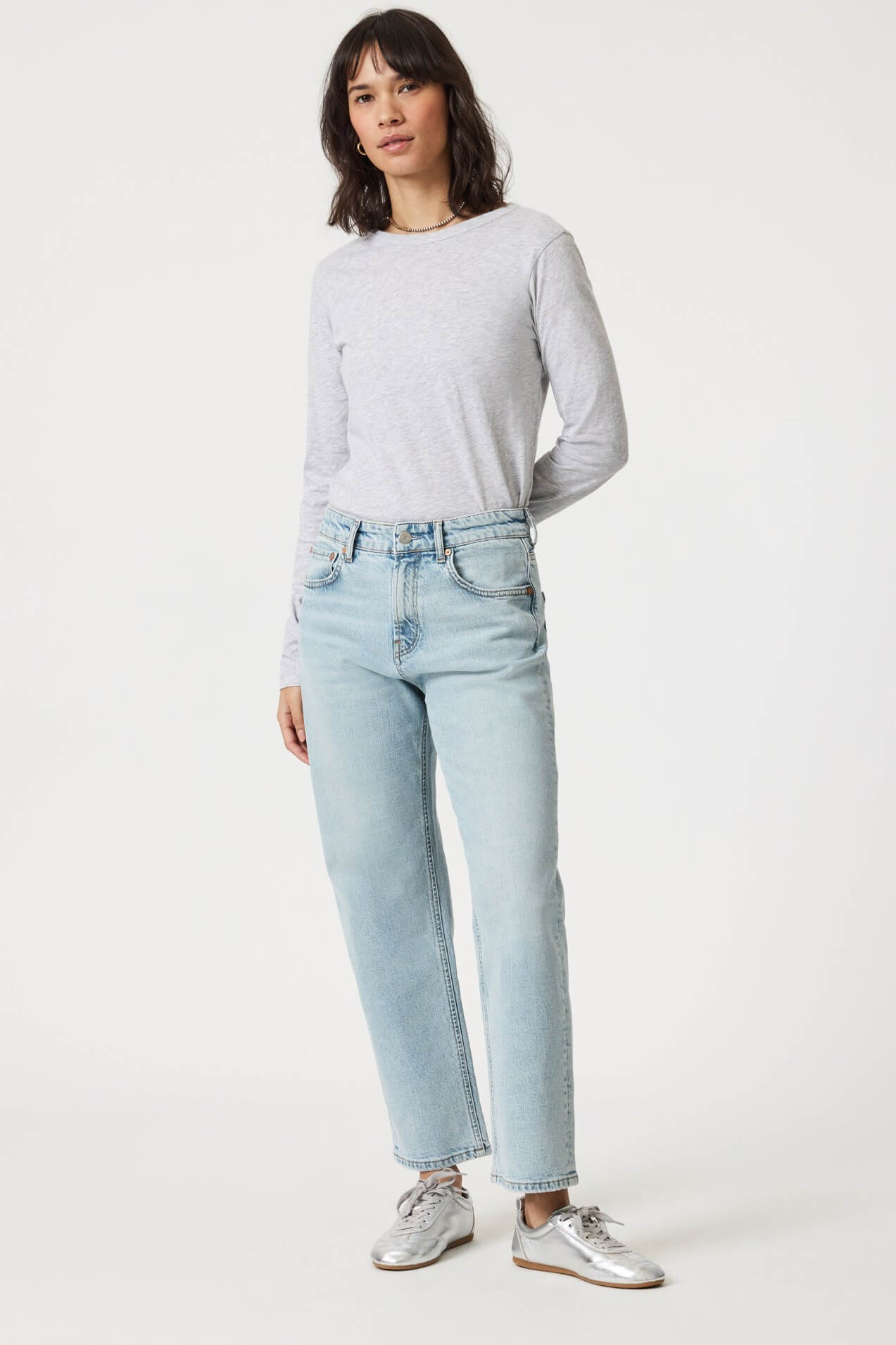 Mavi Jeans Savanah straight leg in bleached classic blue