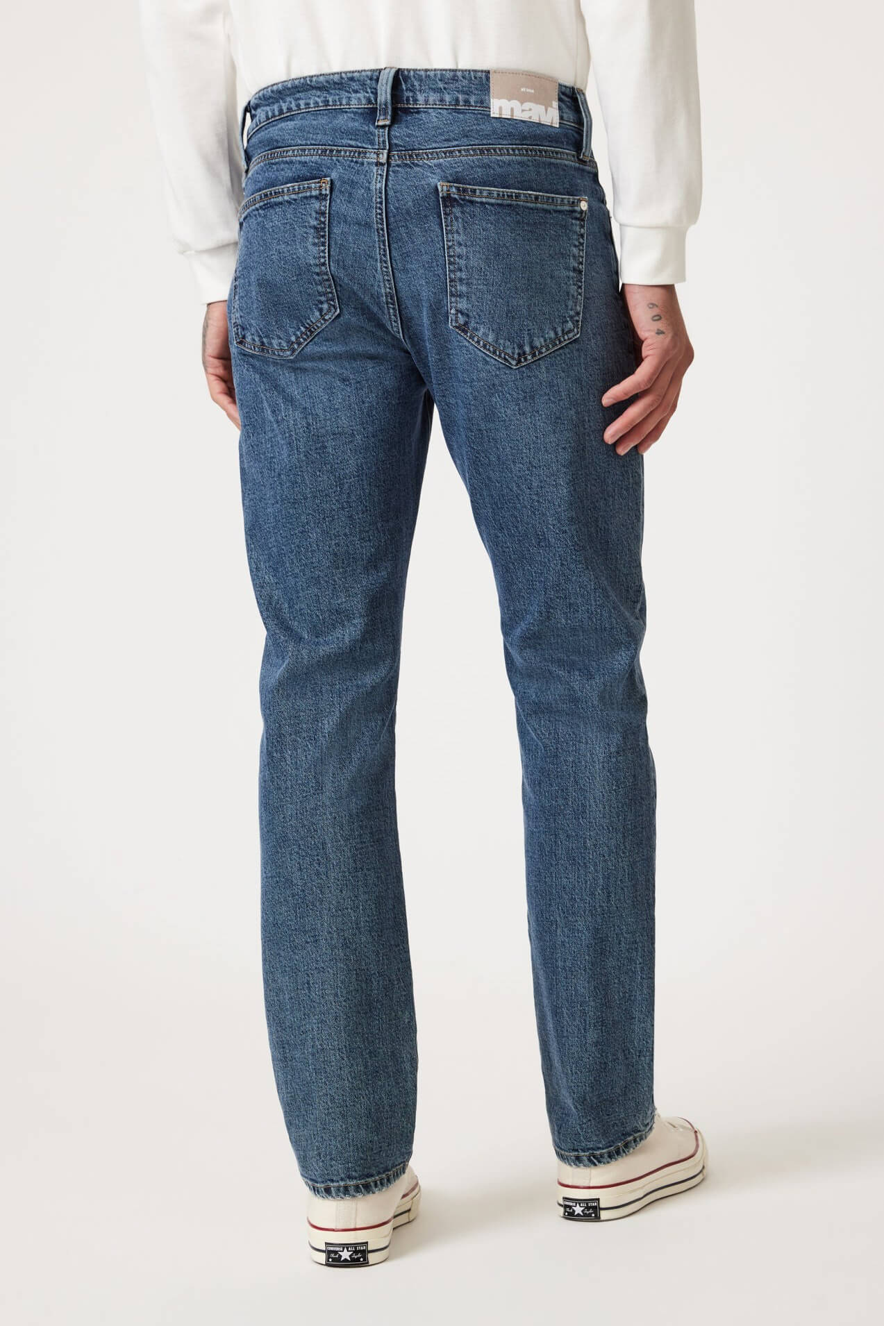 Mavi Jeans Zach straight leg in dark fade classic blue