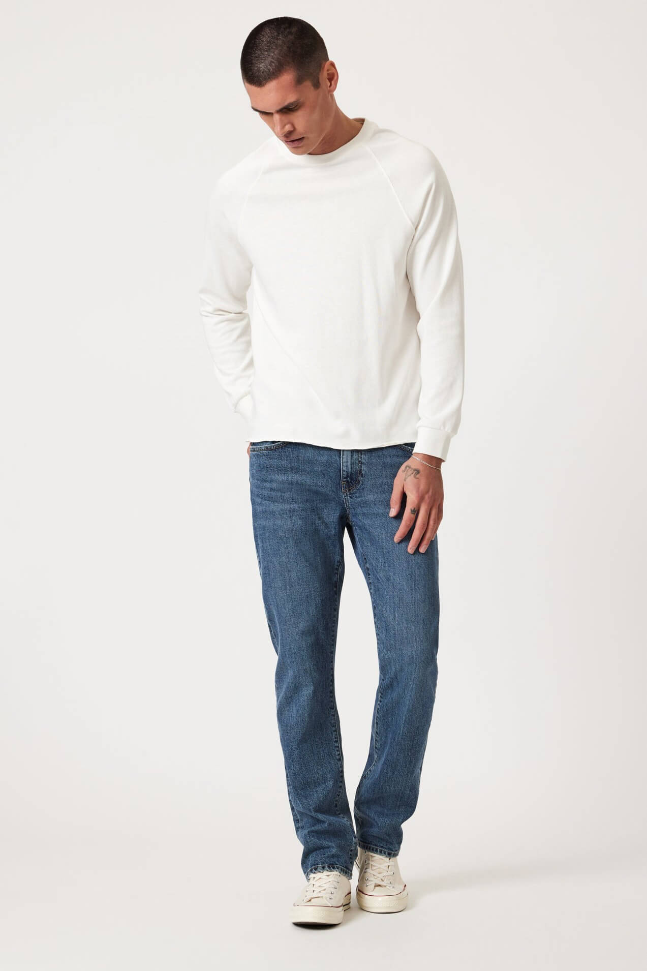 Mavi Jeans Zach straight leg in dark fade classic blue