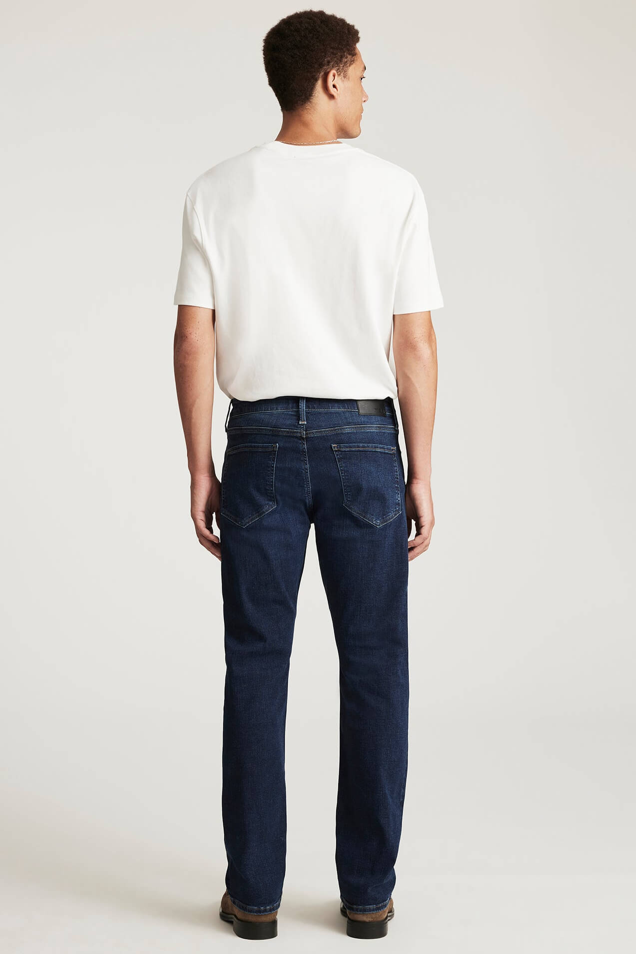 Mavi Matt Relaxed Jeans in dark brushed vintage