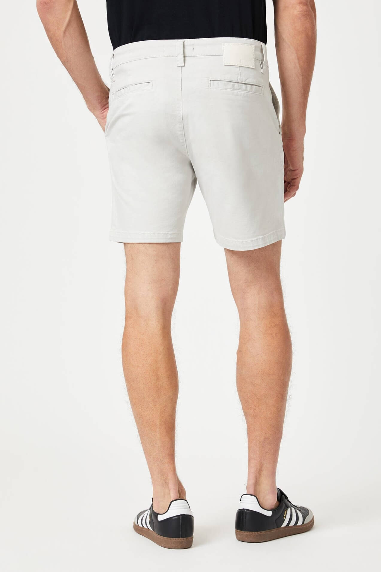 Mavi Jeans nate shorts in oyster mushroom twill