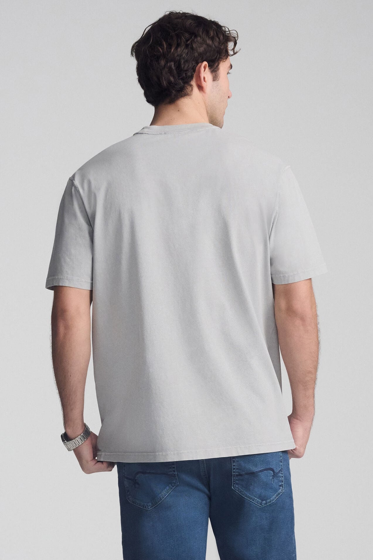 Mavi Jeans Pocket Tee in Griffin