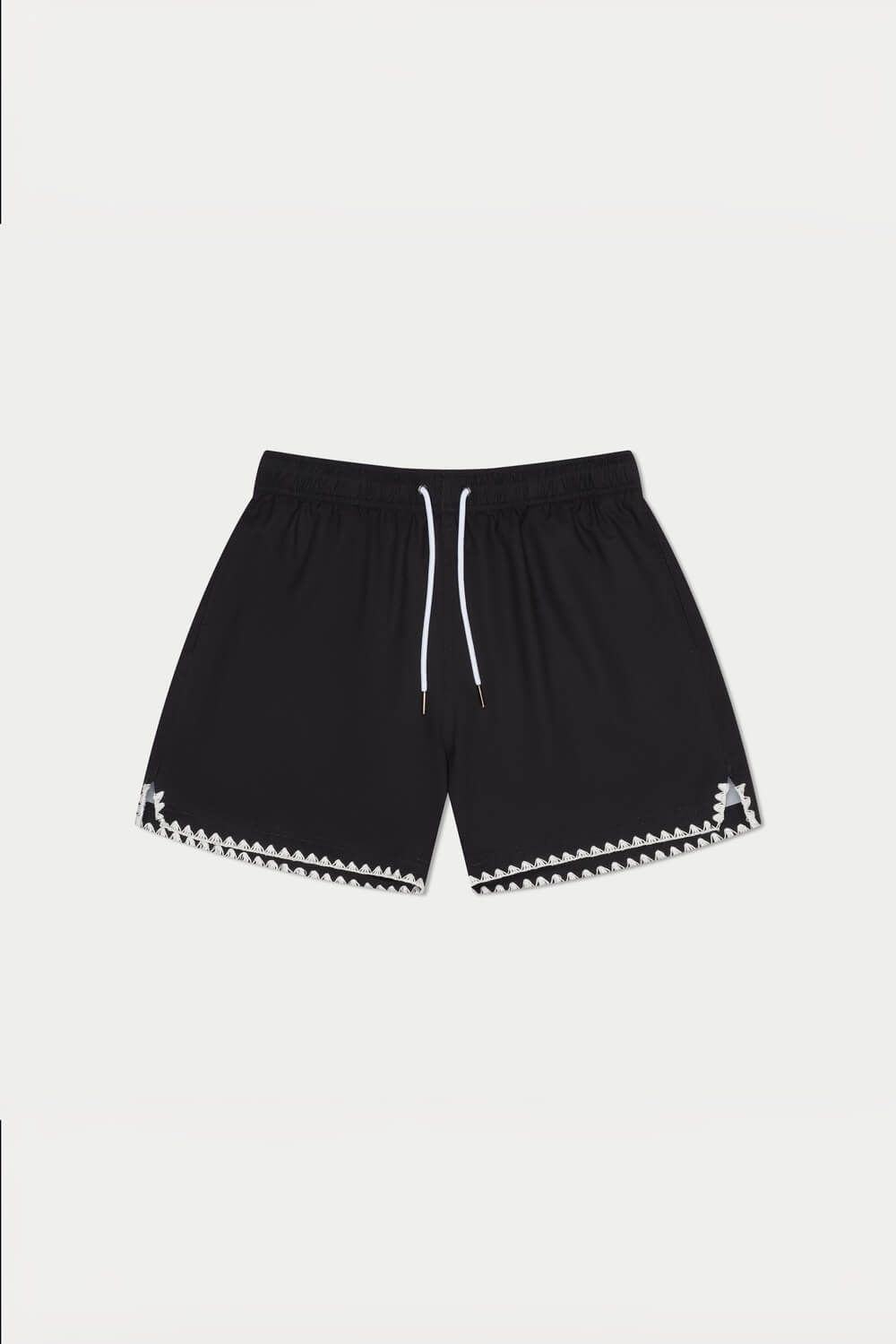 Mavrans black stitch swim short