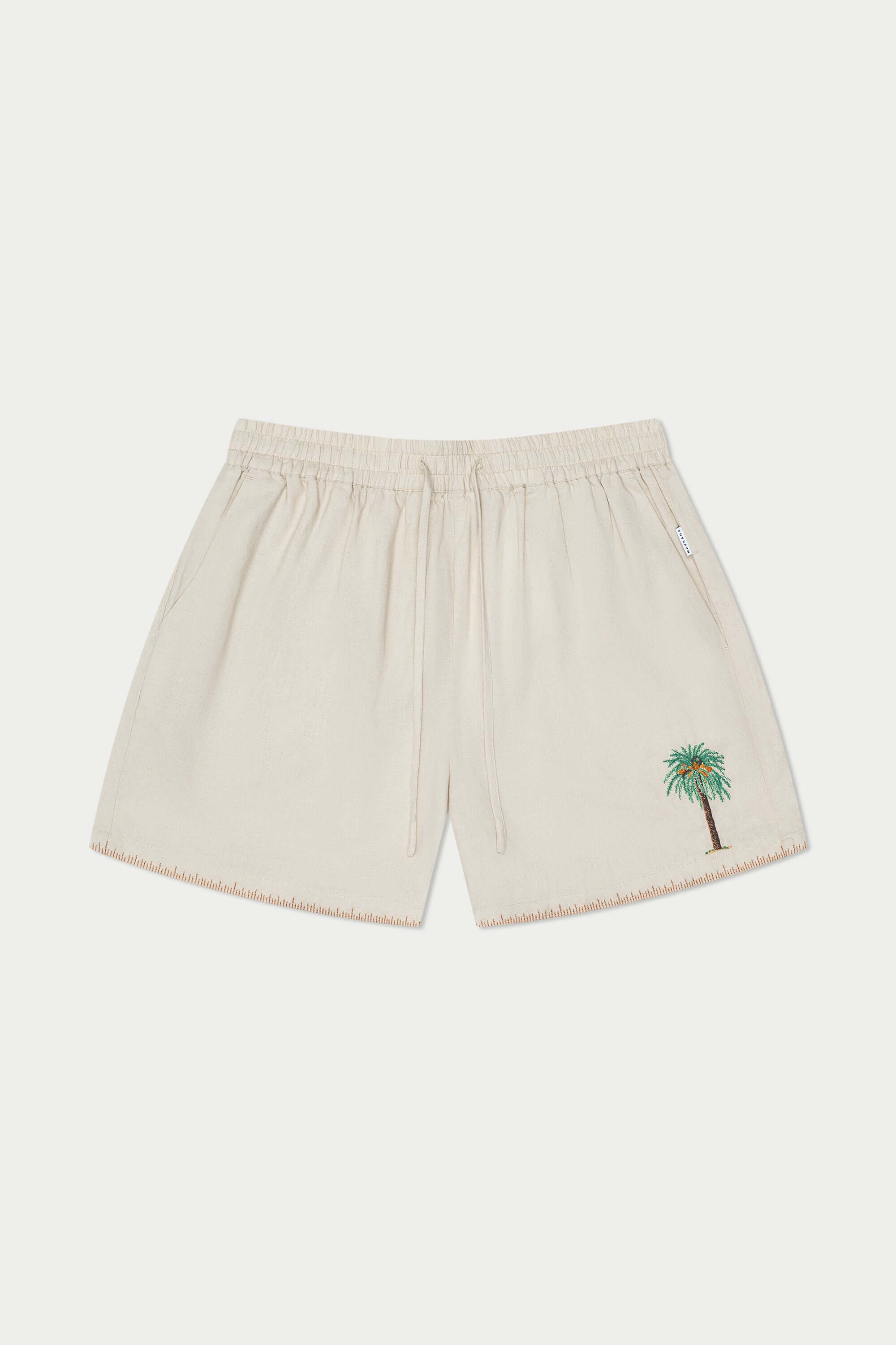 Mavrans Palm Tree Linen Short