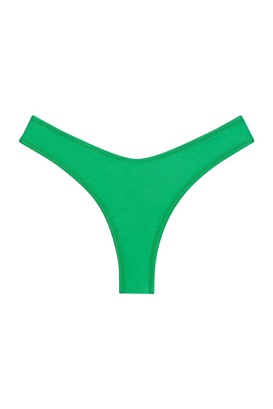 Montce Lulu bikini bottom in emerald shimmer