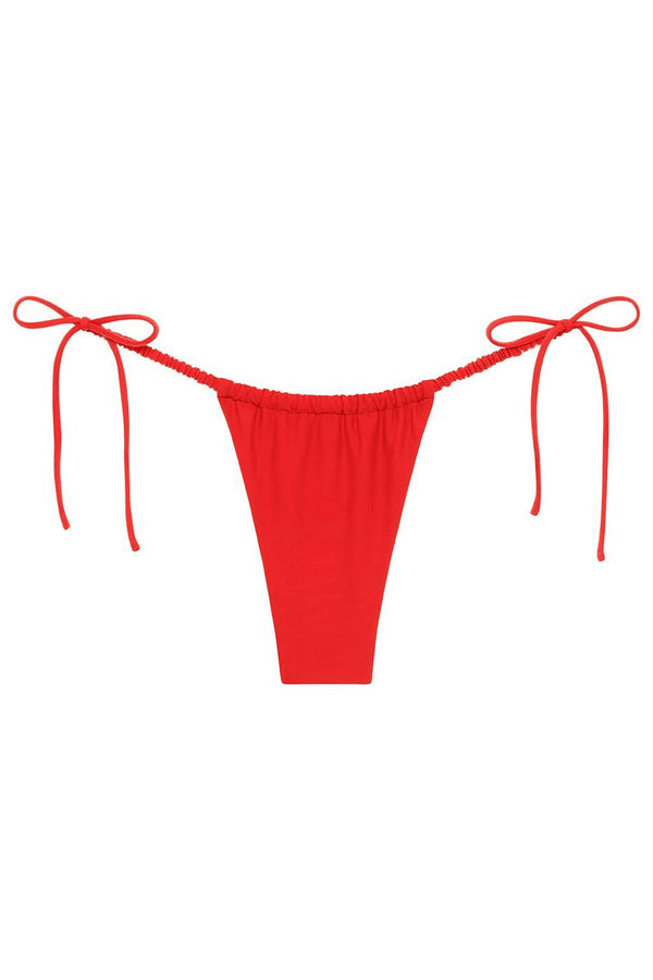 Montce Swim Brasil Bottoms in cherry
