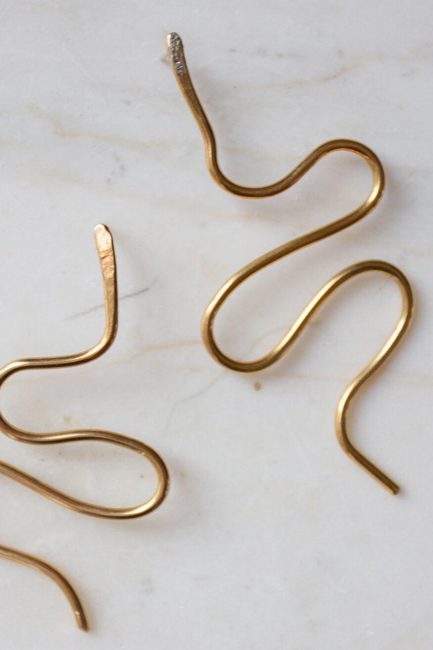 Oceanne Serpent Studs