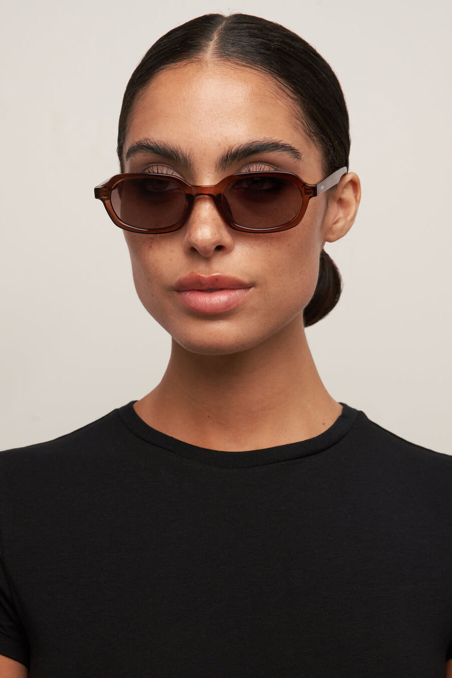 Otra Eyewear Abby sunglasses in transparent maple