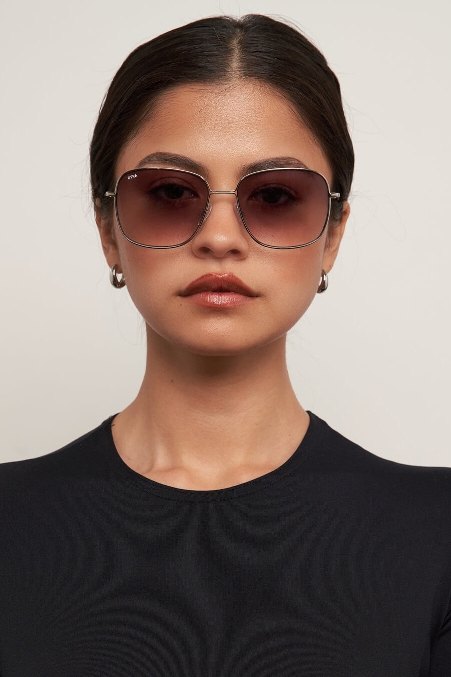 Otra Eyewear lottie in silver smoke