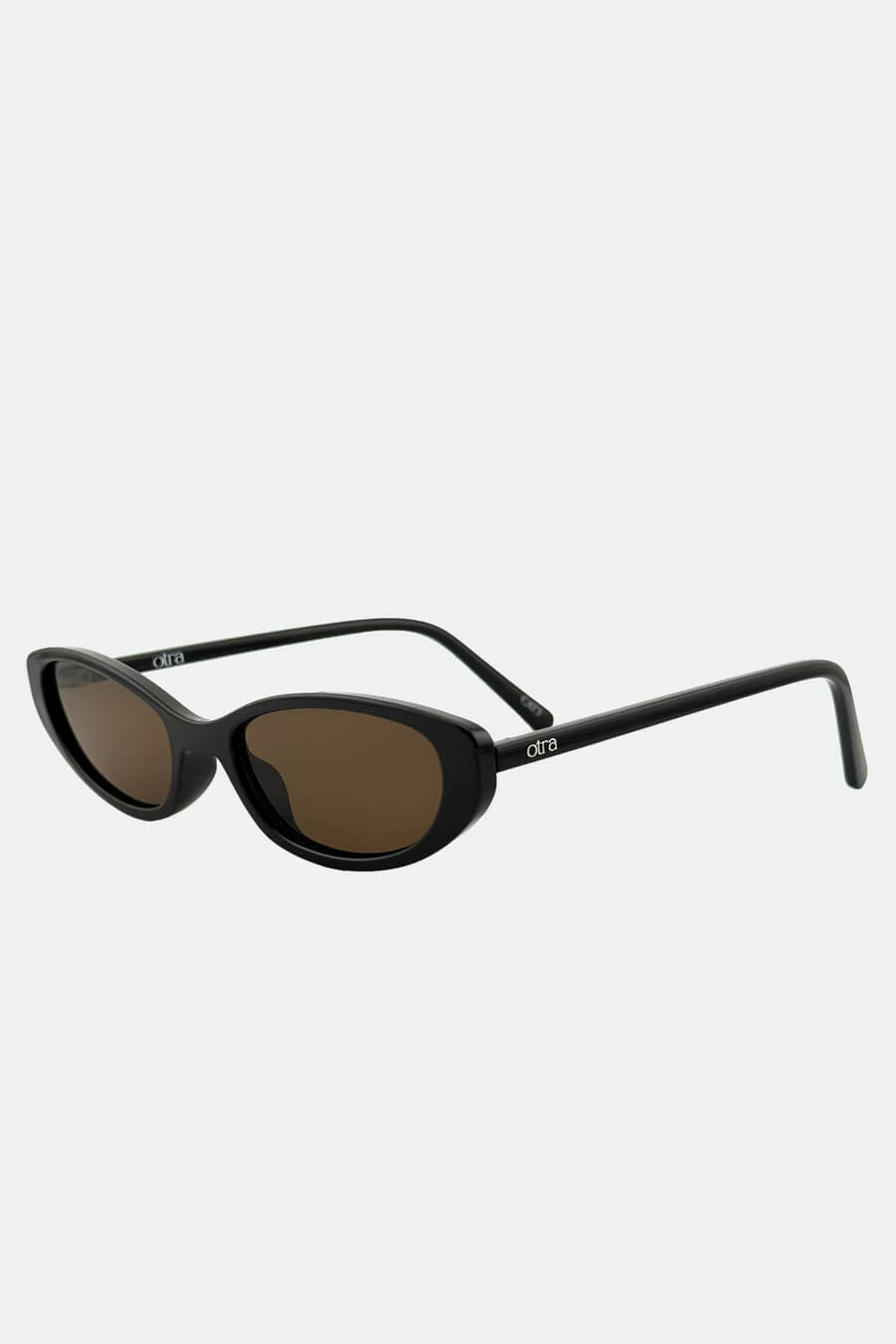 Otra eyewear lulu sunglasses in dark chocolate with brown lenses
