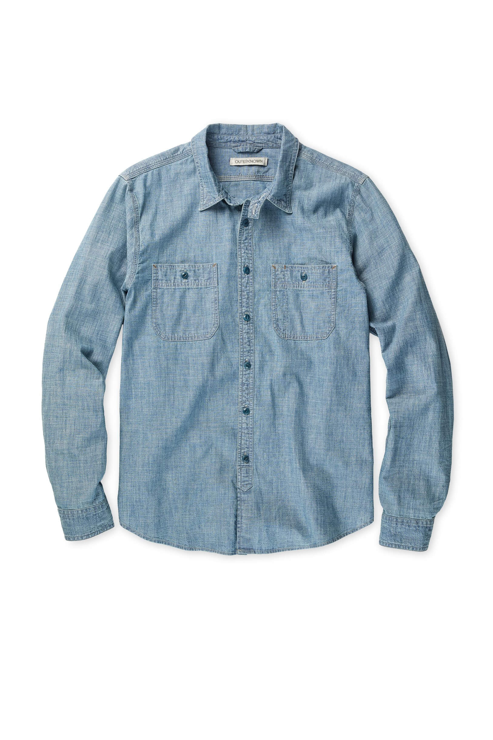 Outerknown chambray utility shirt