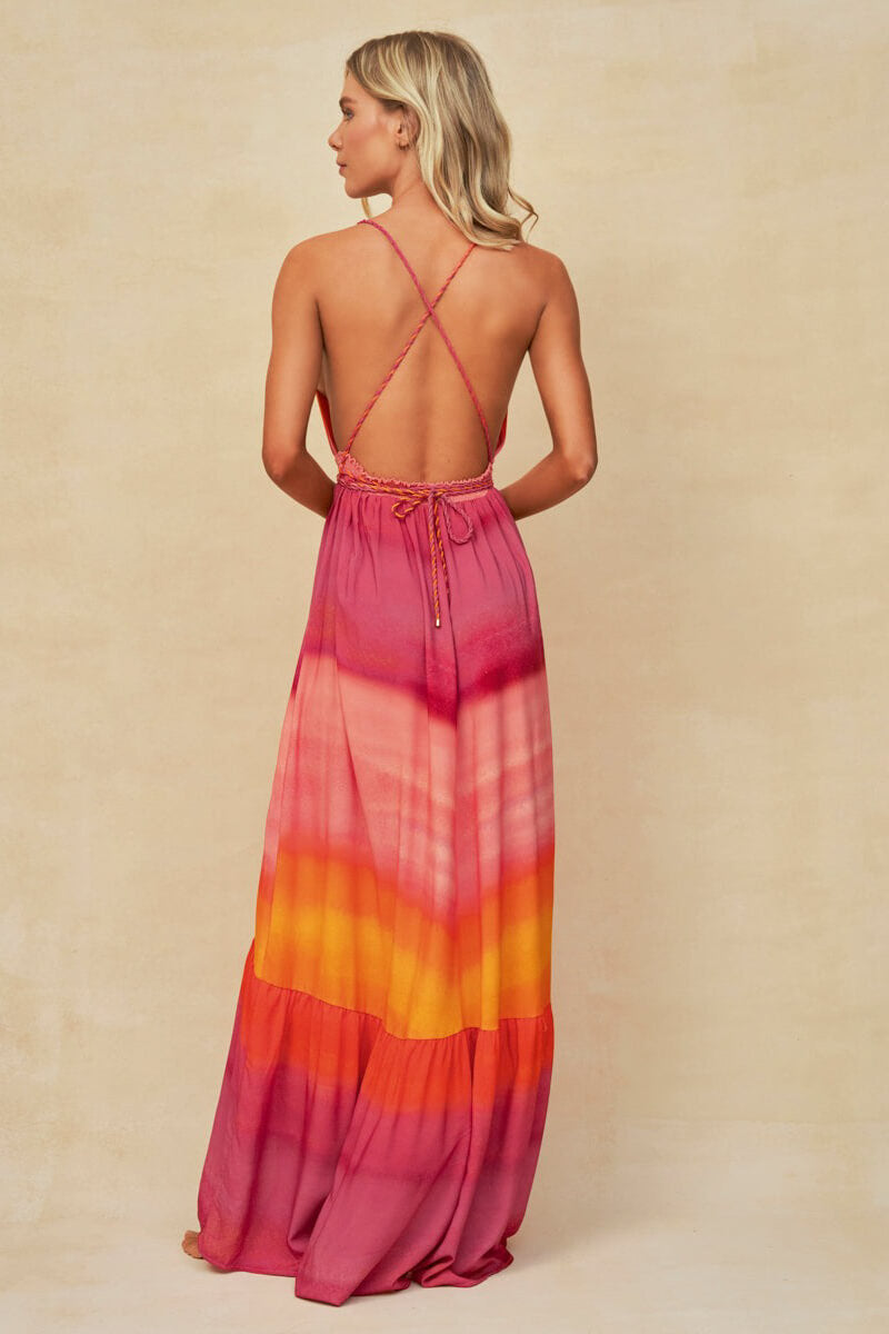 Maaji dyed maxi dress