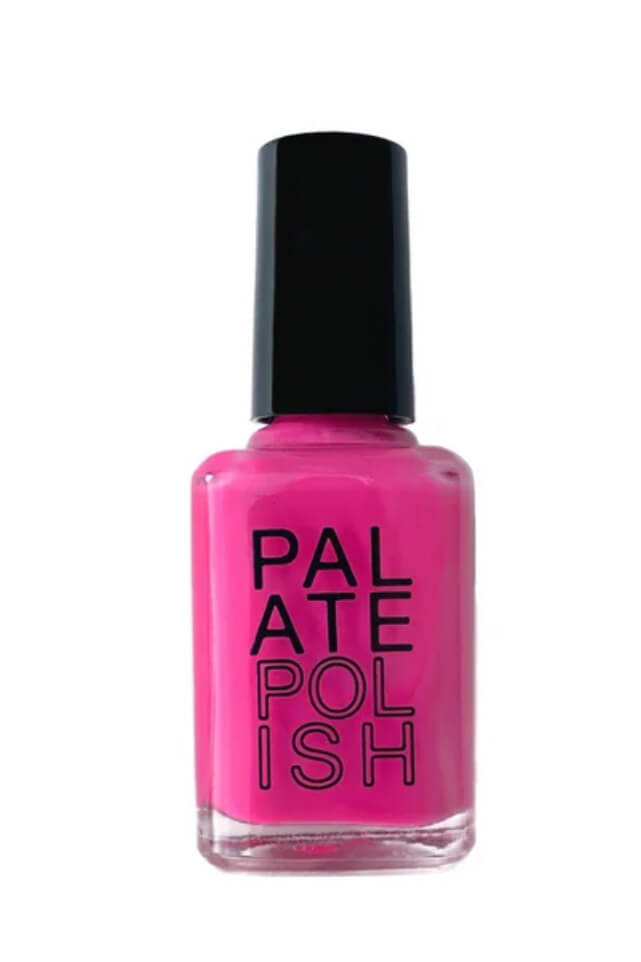 Palate nail polish in bubble gum