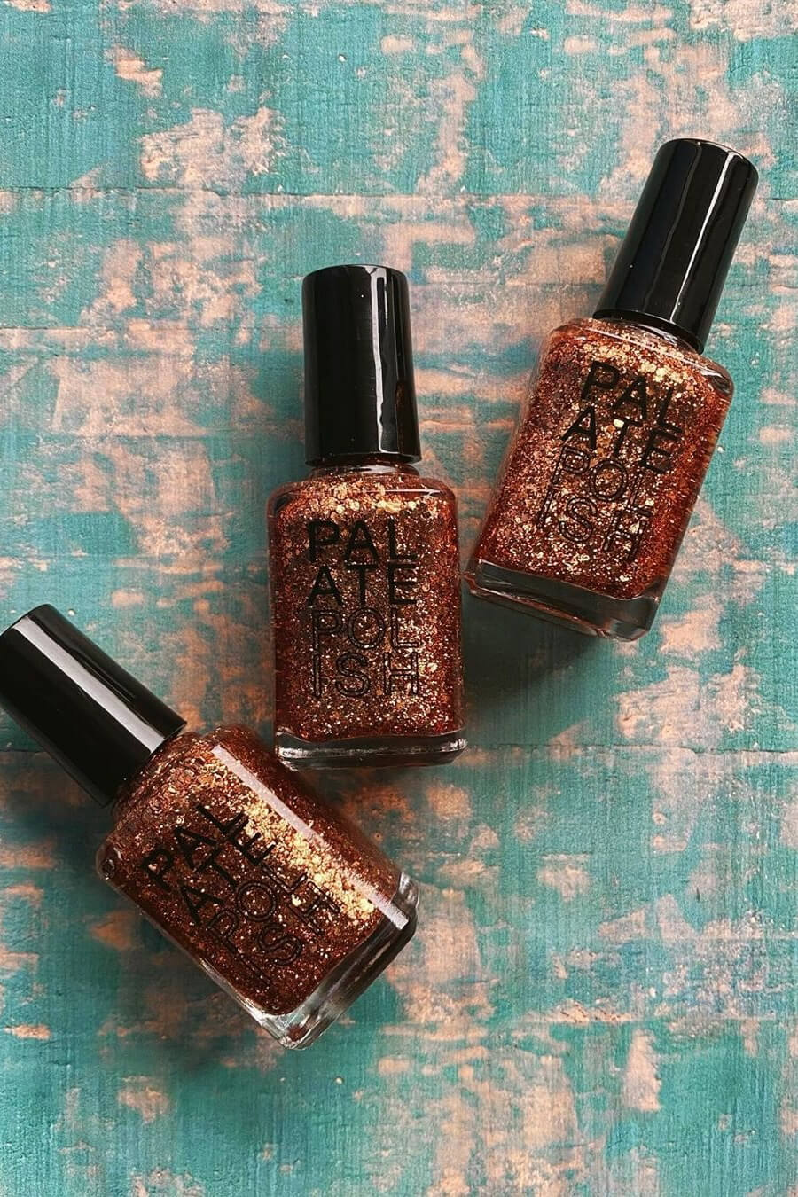 Palate nail polish in candied ginger