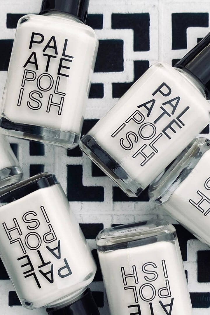 Palate nail polish in coconut