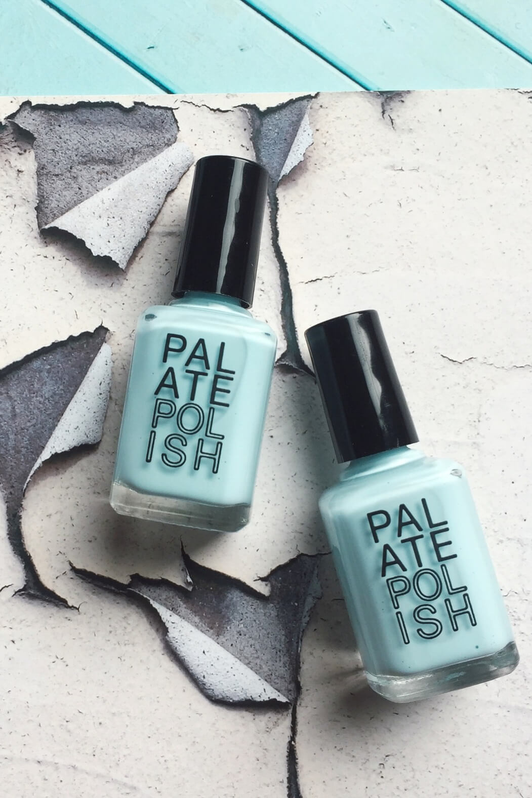 Palate nail polish in cotton candy