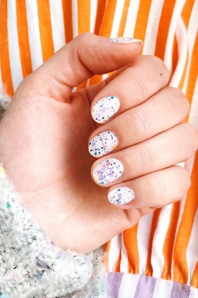 Palate nail polish in jawbreaker