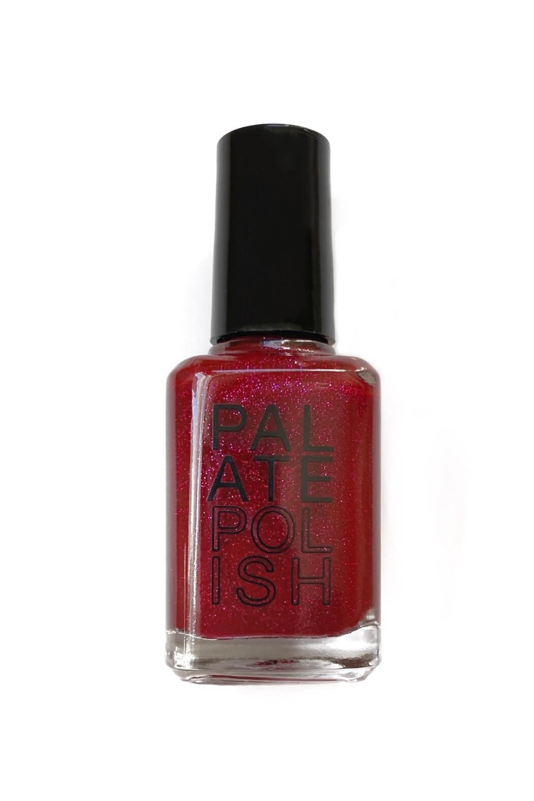 Palate nail polish in pomegranate