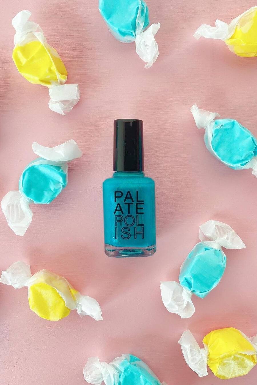 palate nail polish in taffy
