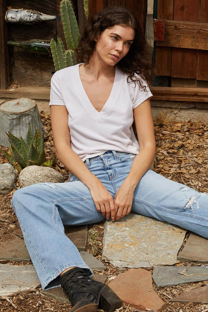Perfect White Tee Alanis tee in white