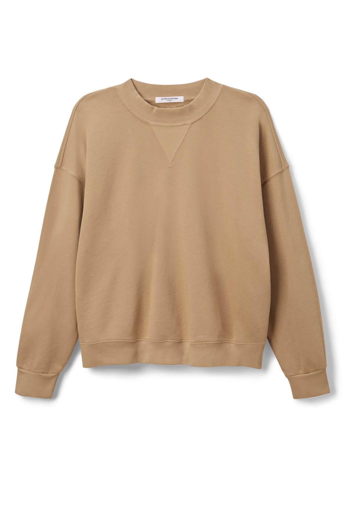 Perfect White Tee Blake Sweatshirt in suede