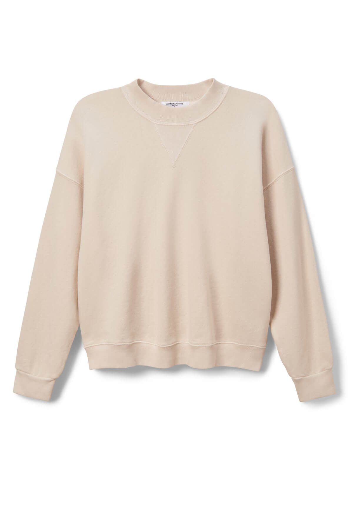 Perfect White Tee Blake Sweatshirt in sugar