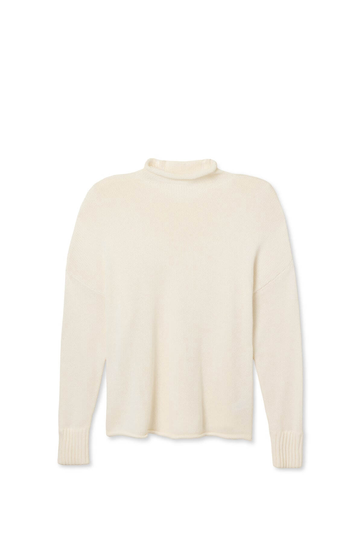 Perfect White Tee Cashmere Sweater in sugar
