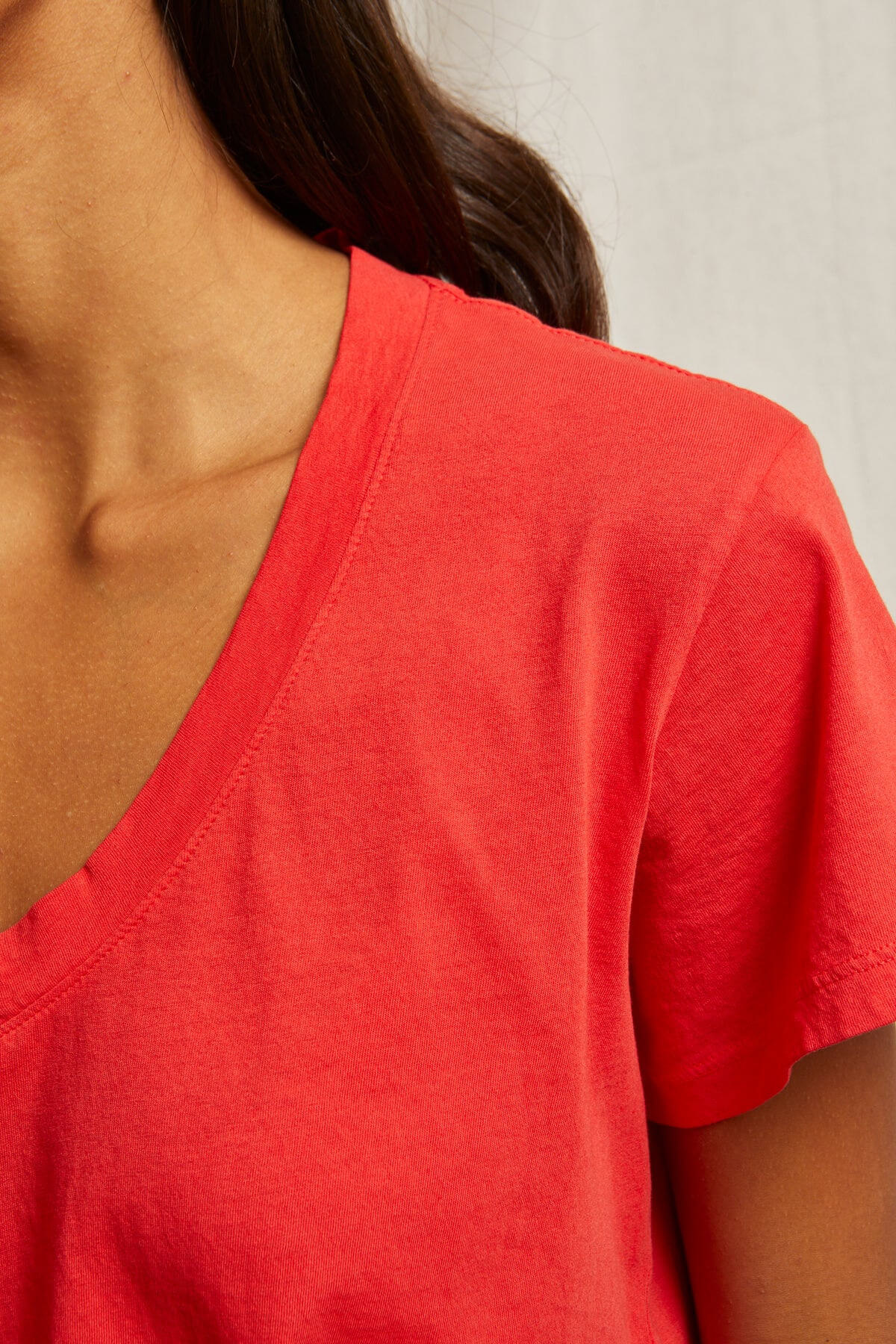 Perfect White Tee hendrix tee poppy red