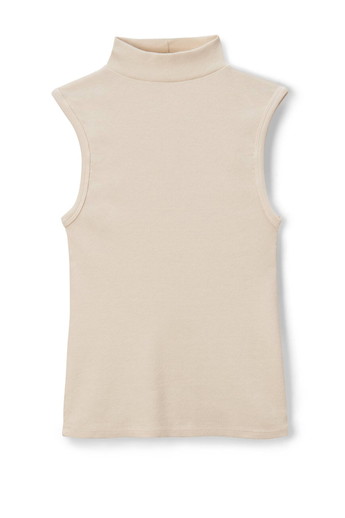 Perfect White Tee Mel Luxe Tank in sugar