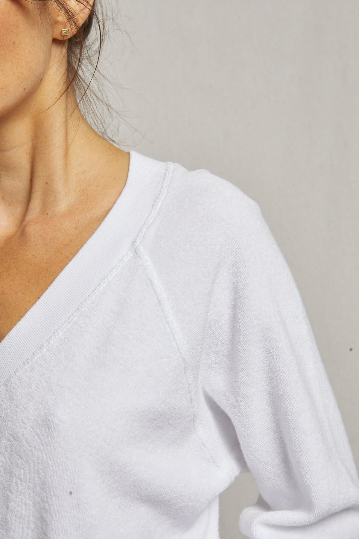Perfect White Tee Sonny sweatshirt in white