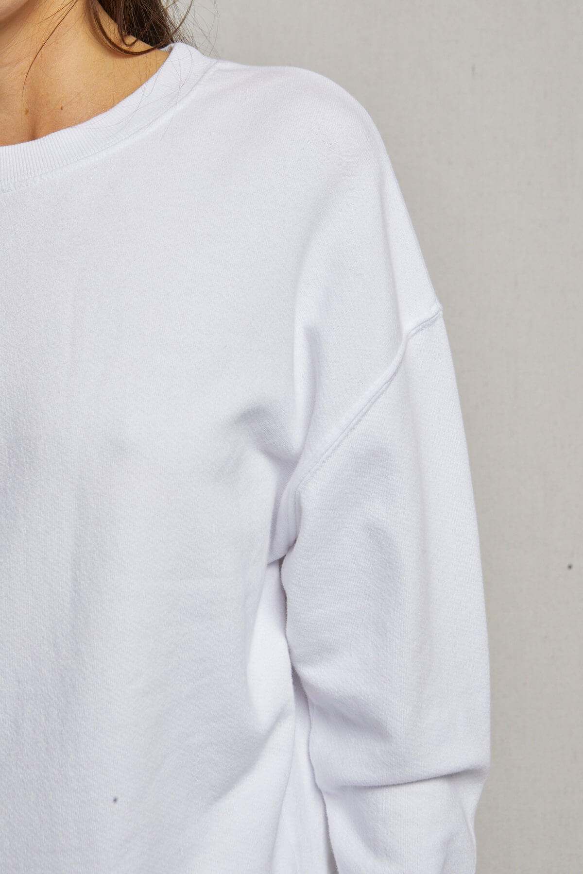 Perfect White Tee Tyler Sweatshirt in white