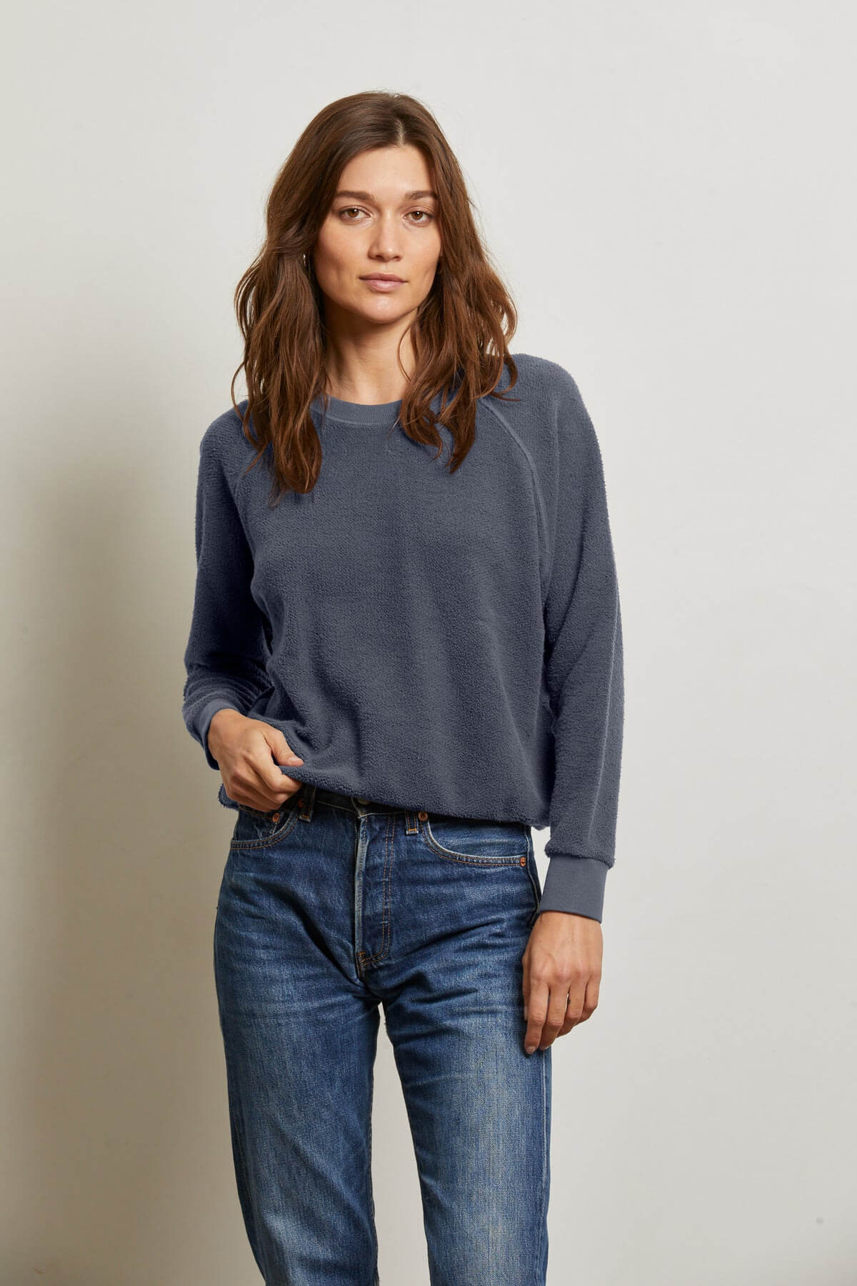 Perfect White Tee Ziggy Sweatshirt in night