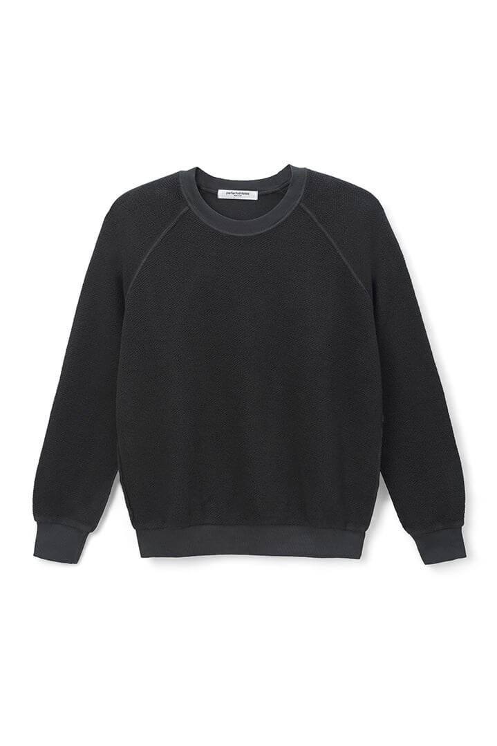 Perfect White Tee Ziggy sweatshirt in vintage black