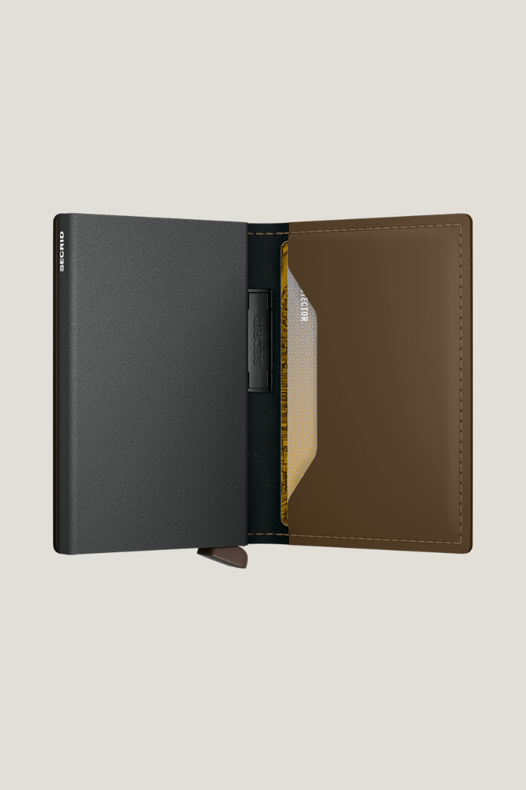 SEcrid band wallet in earth/beige