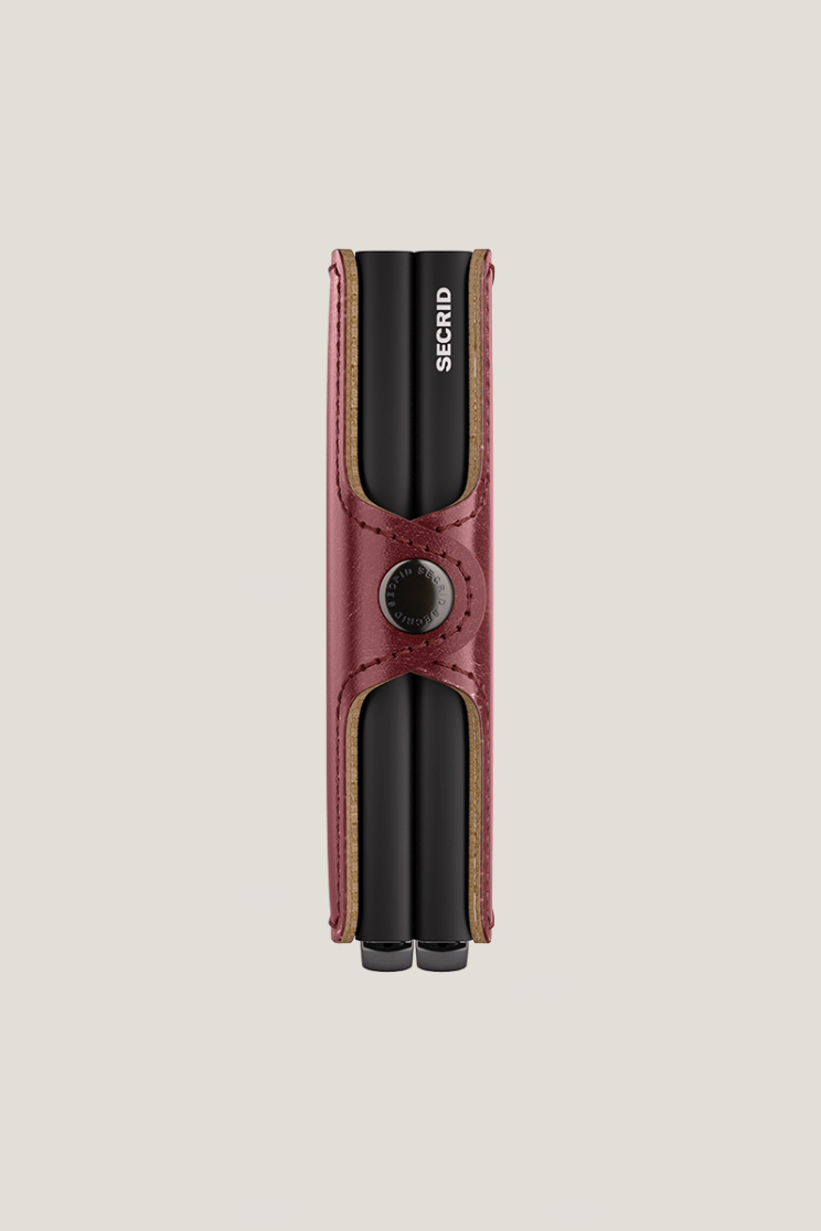 SEcrid premium twin wallet in basco brown