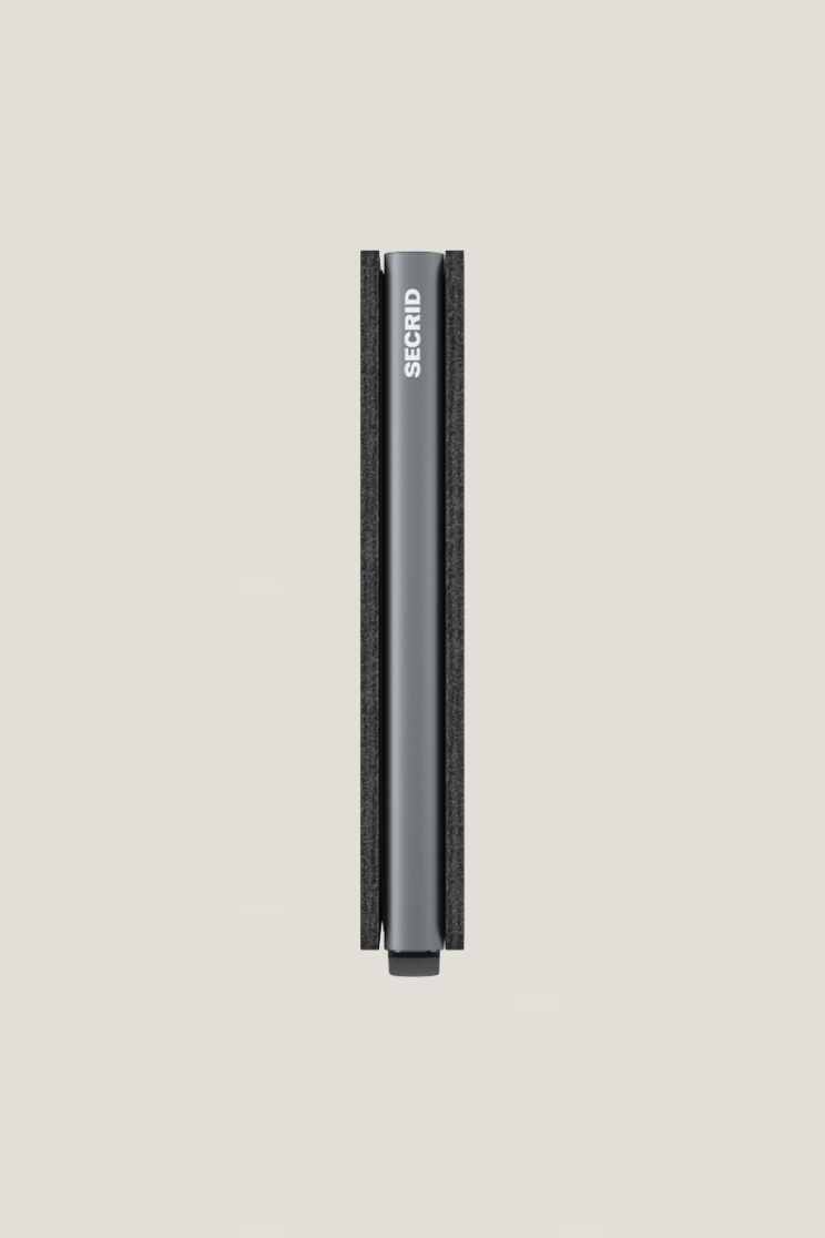 SEcrid slim wallet optical in black-titanium
