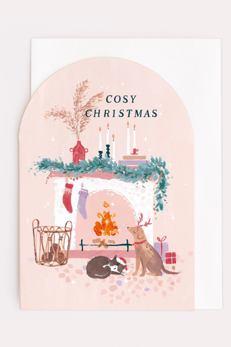 Sister Paper Co. cosy christmas card