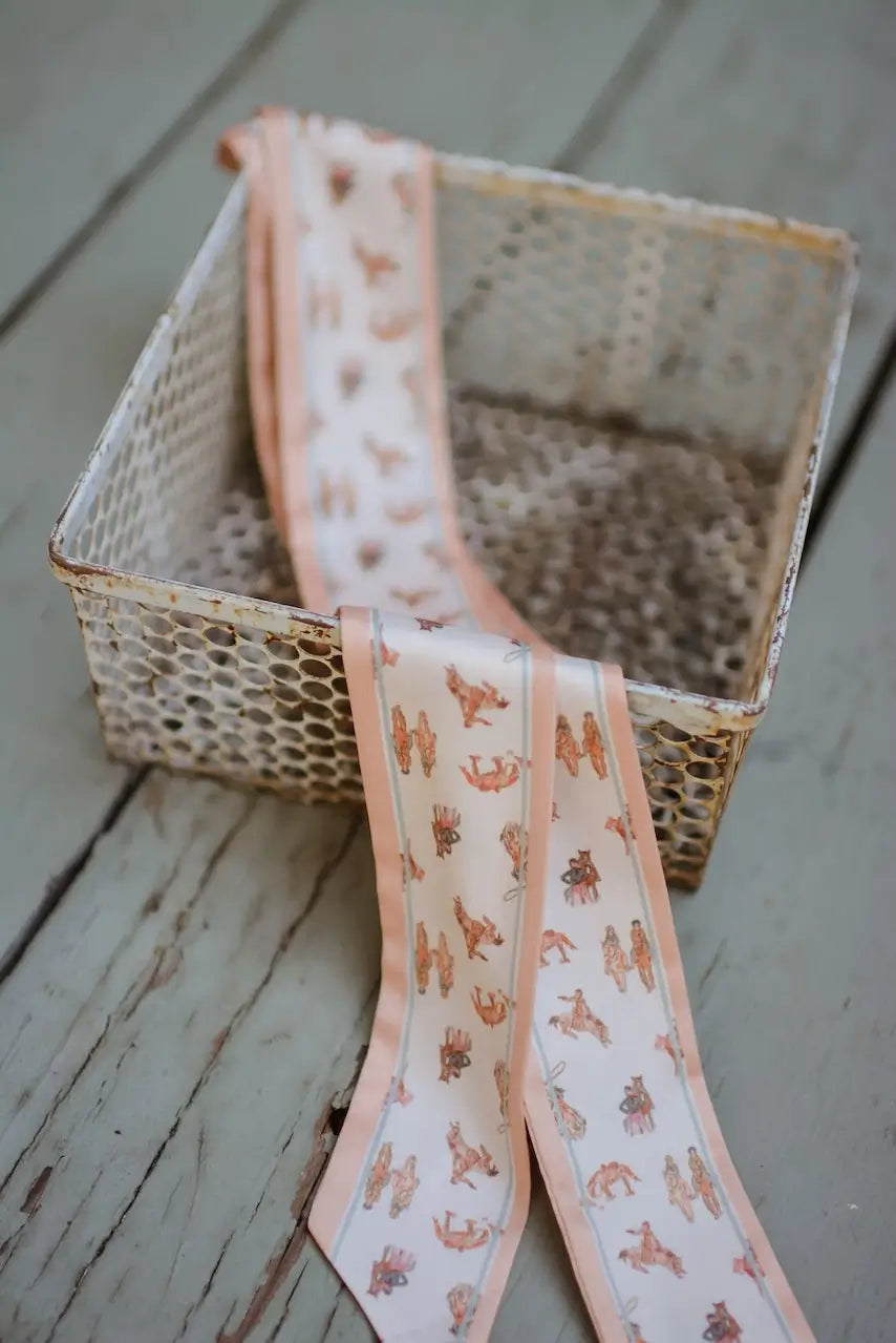 Animal print Western twilly