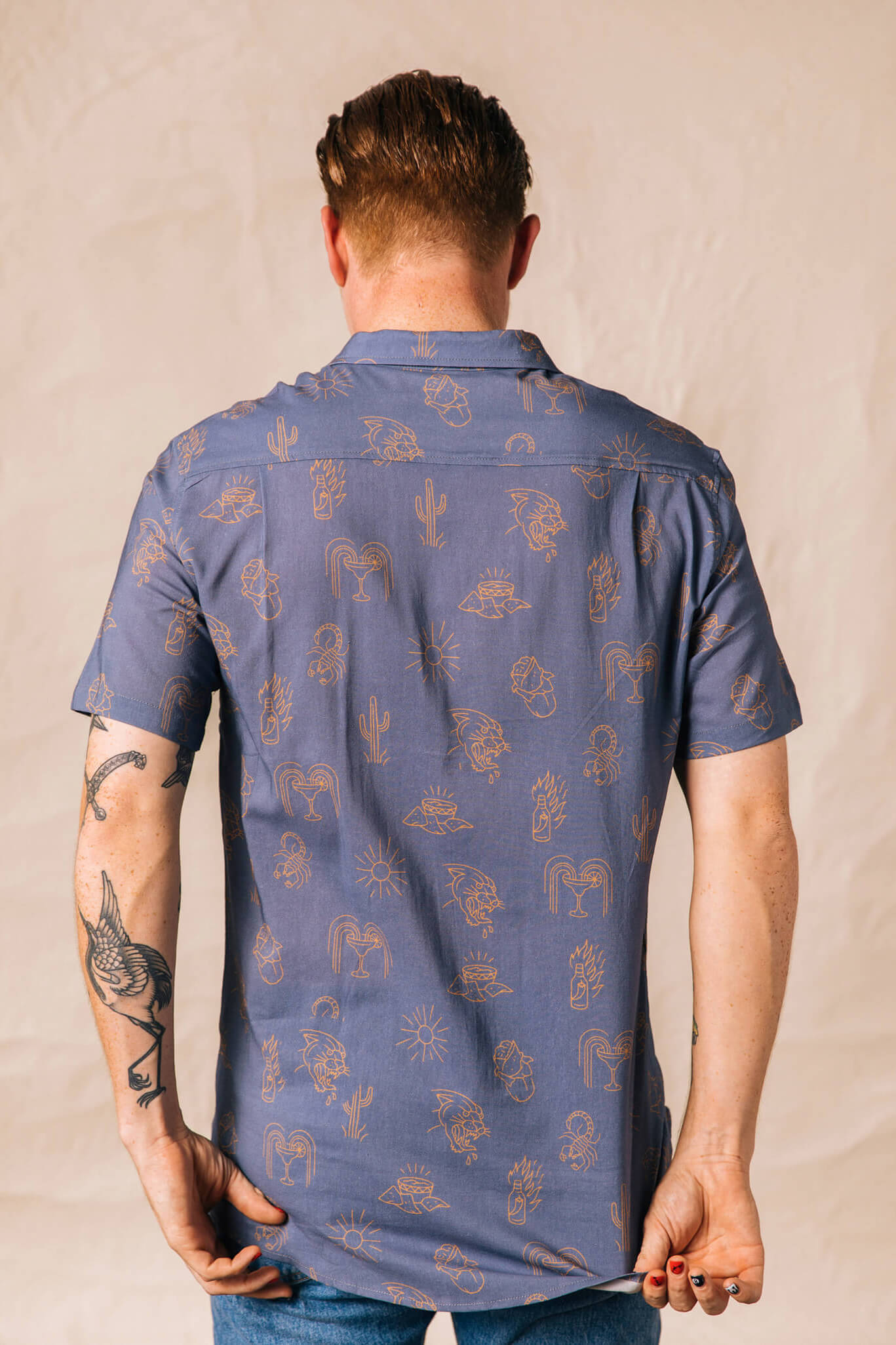 Pyknic Adios Burritos button up