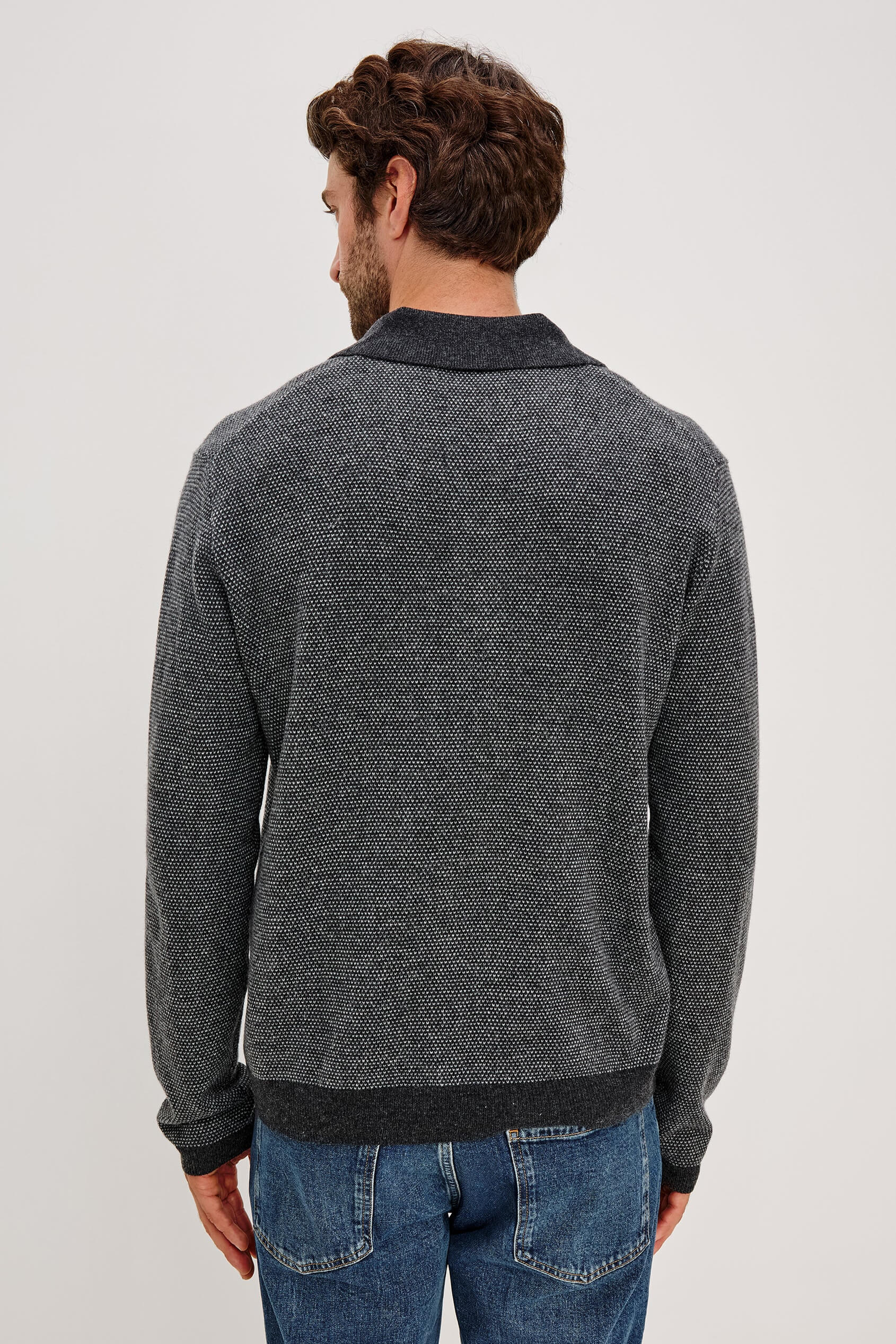 Rails Anders Sweater in charcoal ice