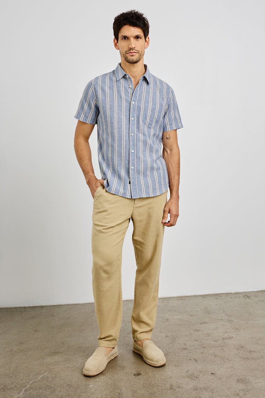 Rails Carson shirt in chambray butter