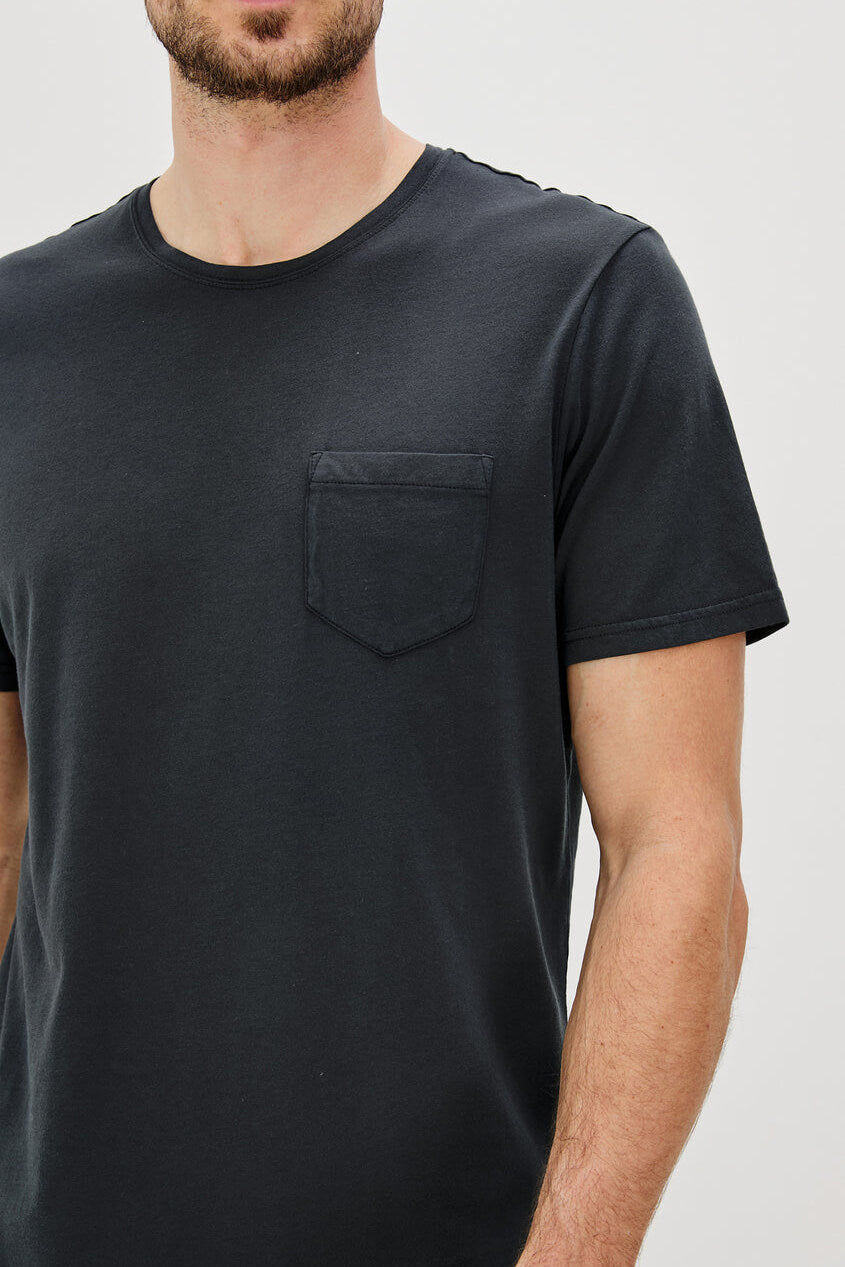 Rails Johnny T shirt in carbon